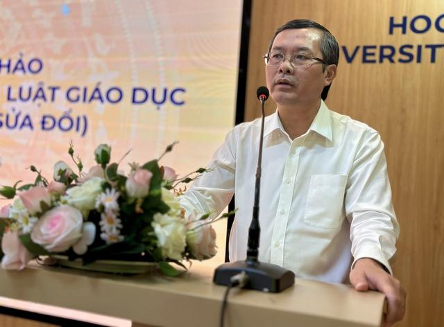 Bộ GD-ĐT thông tin mới nhất về hội đồng trường đại học  - Ảnh 2.