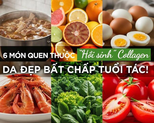 6 món quen thuộc 'hồi sinh' collagen, da đẹp bất chấp tuổi tác- Ảnh 1.