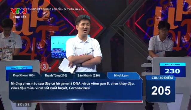 Tranh cãi với chiến thắng của nhà vô địch Đường lên đỉnh Olympia 2025, vì sao?- Ảnh 1.