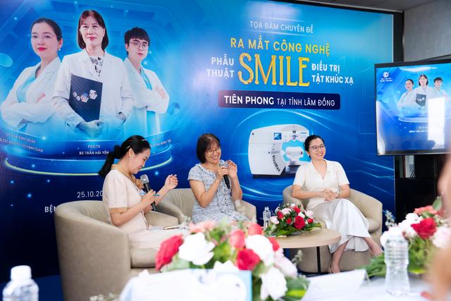 Bệnh viện Mắt Bình Thuận ra mắt công nghệ phẫu thuật khúc xạ SMILE- Ảnh 1.
