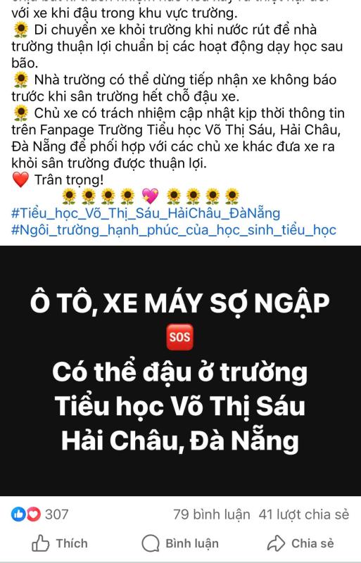 Trường học mở cửa cho dân đưa xe tránh ngập, bố trí trú bão Fengshen miễn phí- Ảnh 3. Trường học mở cửa cho dân đưa xe tránh ngập, bố trí trú bão Fengshen miễn phí- Ảnh 3.