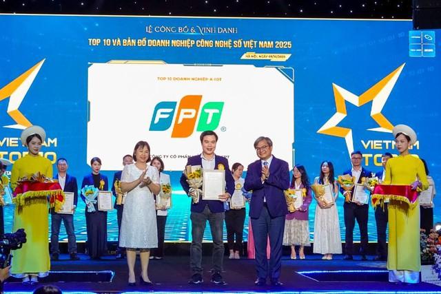 Internet FPT, FPT Camera và F-Safe được vinh danh tại Vietnam Top 10 Tech and Map 2025 - Ảnh 2.