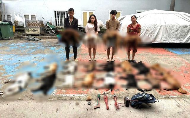 Công an TP.HCM triệt phá nhóm trộm và tiêu thụ chó- Ảnh 1.