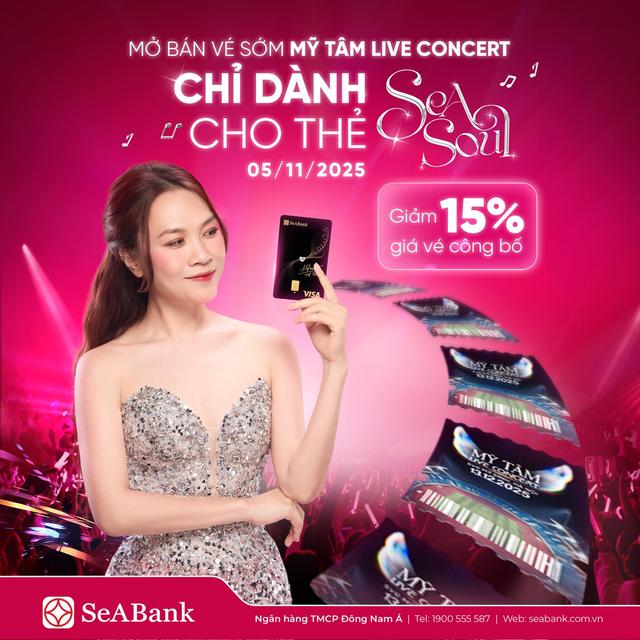 SeABank cùng Mỹ Tâm mở ra trải nghiệm tài chính trọn vẹn với thẻ SeASoul- Ảnh 3.