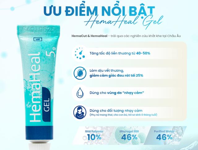 Hướng dẫn sử dụng gel HemaHeal - lành thương đúng chuẩn y khoa ngừa sẹo tối đa- Ảnh 3.