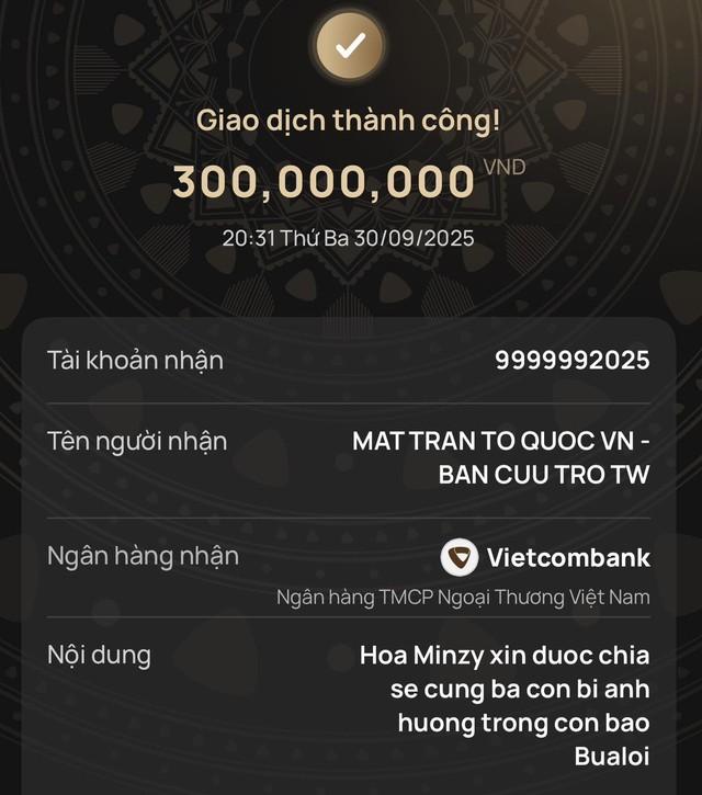 Cư dân mạng ủng hộ bà con vùng lũ qua mặt trận tổ quốc Việt Nam - Ảnh 3.