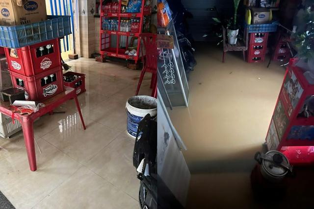 Người Huế vật lộn với mưa lũ trở lại sau khi dọn nhà xong - Ảnh 1.