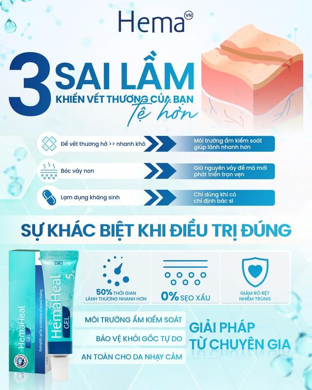 Hướng dẫn sử dụng gel HemaHeal - lành thương đúng chuẩn y khoa ngừa sẹo tối đa- Ảnh 7.