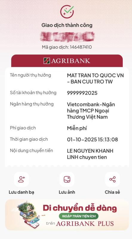 Cư dân mạng ủng hộ bà con vùng lũ qua mặt trận tổ quốc Việt Nam - Ảnh 4.