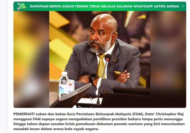 ‘Bóng đá Malaysia phải có chủ tịch mới, lập Ủy ban đặc biệt để trả lời FIFA’- Ảnh 2.