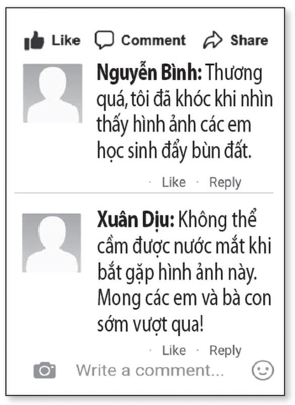 Học sinh dọn bùn non và nhặt sách vở sau lũ tại trường THCS Mỏ Vàng - Ảnh 4.