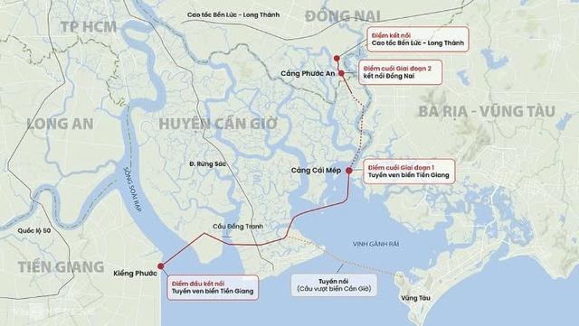 Nối Cần Giờ - Vũng Tàu thành hành lang ven biển mới- Ảnh 1.