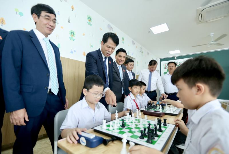 Cung văn hóa thiếu nhi thanh hóa chính thức hoạt động phục vụ nhu cầu vui chơi - Ảnh 2.