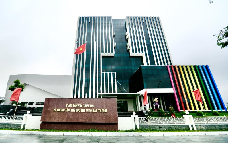 Cung văn hóa thiếu nhi thanh hóa chính thức hoạt động phục vụ nhu cầu vui chơi - Ảnh 1.