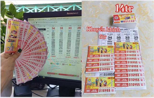 'Suýt' trúng 28 tỉ xổ số miền Nam ngày 25 tháng 10, khách vẫn nhận thưởng lớn - Ảnh 1.