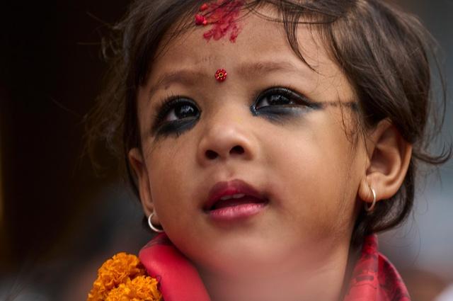 Nepal có nữ thần mới - Ảnh 1.