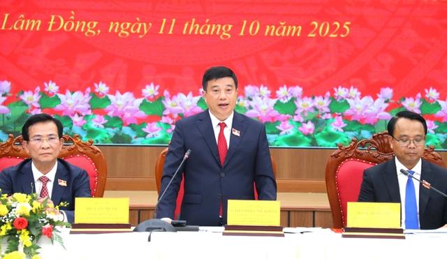 Tỉnh ủy Lâm Đồng họp báo sau đại hội: Gỡ điểm nghẽn cho phát triển bền vững - Ảnh 3.