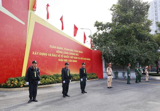 Đảm bảo an ninh tuyệt đối cho Đại hội đại biểu Đảng bộ TP.HCM lần thứ I - Ảnh 1.