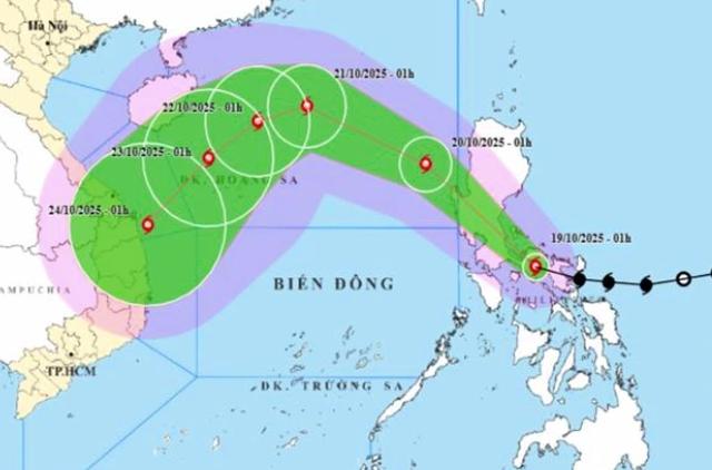 Hôm nay bão Fengshen vào Biển Đông, không khí lạnh tràn xuống miền Bắc- Ảnh 1.