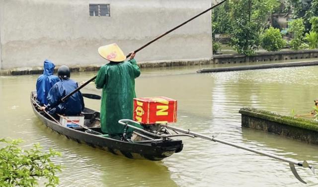 Quảng Trị: Hàng trăm hộ dân bị ngập nước ở xã Nam Hải Lăng - Ảnh 2.