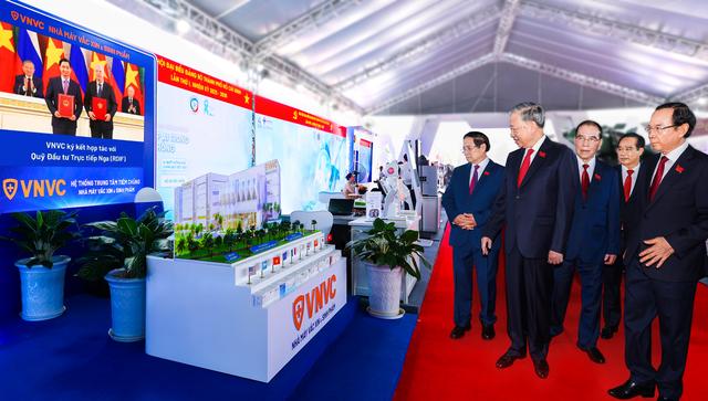 Dấu ấn công nghệ y tế Tâm Anh-VNVC tại triển lãm ‘Công nghệ chiến lược’ quốc gia - Ảnh 2.