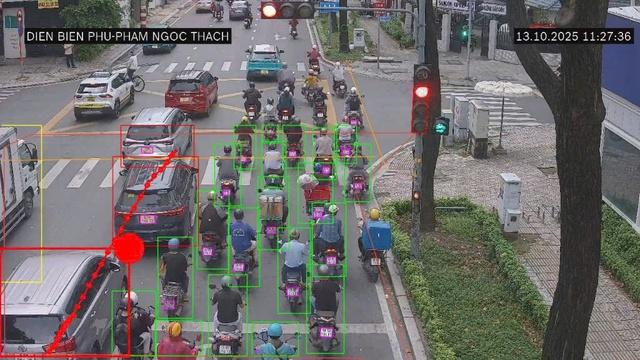 Từ camera AI đến thông báo phạt nguội: Quy trình bắt lỗi vi phạm thế nào? - Ảnh 1.