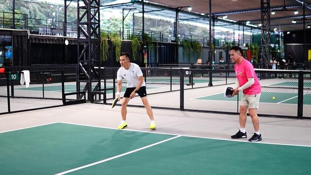 Tay vợt Tony Hoàng, diễn viên Chi Bảo góp mặt ở giải pickleball đặc biệt- Ảnh 3.
