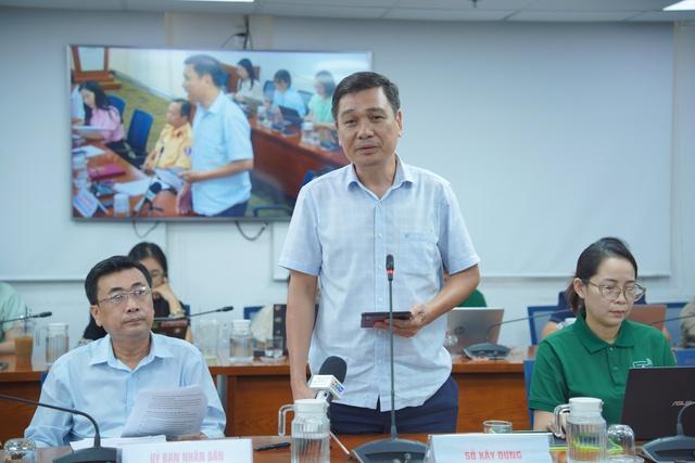 TP.HCM thông tin tiến độ giải phóng mặt bằng cầu đường Nguyễn Khoái - Ảnh 1.