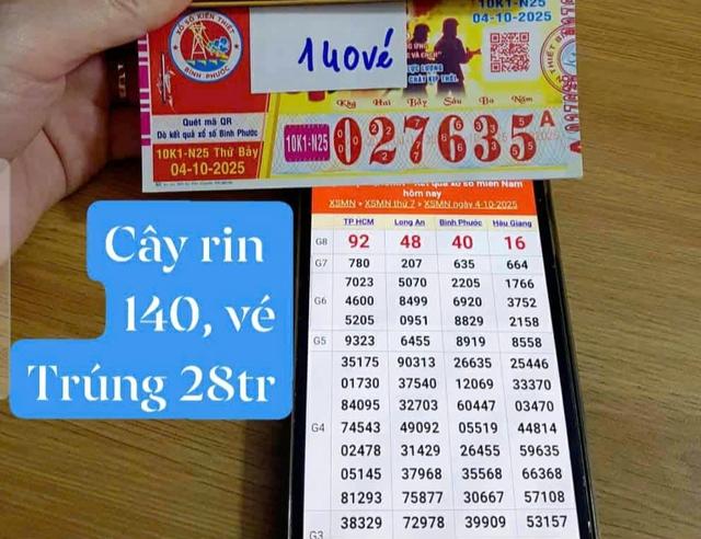 Xuất hiện 140 tờ trúng xổ số miền Nam ngày 4 tháng 10 ở TP.HCM - Ảnh 1.