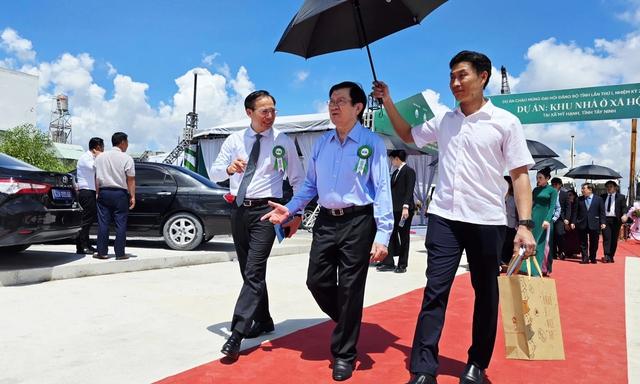 Tây Ninh: Khởi công dự án 1.646 căn nhà ở xã hội tại xã Mỹ Hạnh- Ảnh 1.