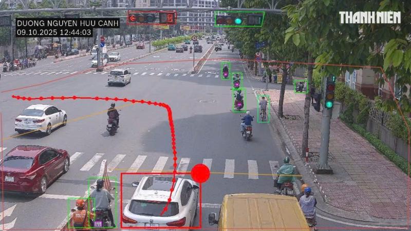 Danh sách lỗi vi phạm camera AI đường Nguyễn Hữu Cảnh 'soi': Tài xế không ngờ - Ảnh 6.