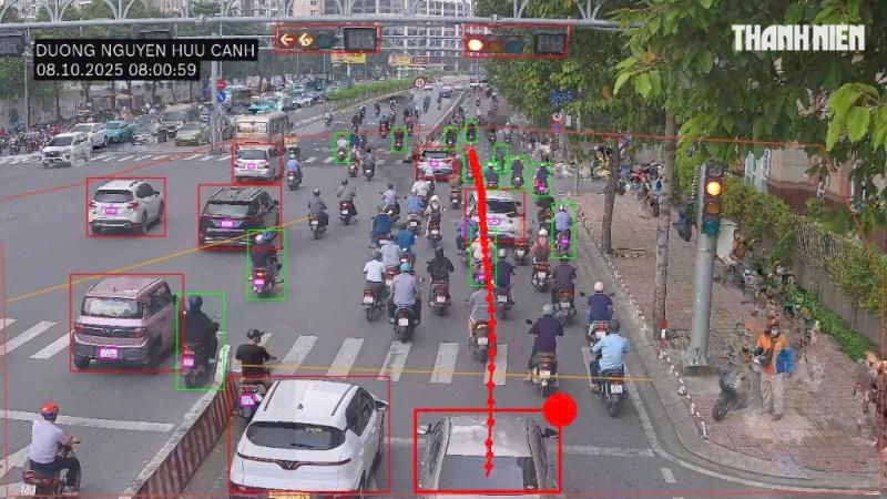Danh sách lỗi vi phạm camera AI đường Nguyễn Hữu Cảnh 'soi': Tài xế không ngờ - Ảnh 3.