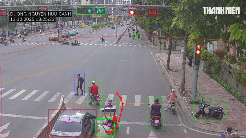 Danh sách lỗi vi phạm camera AI đường Nguyễn Hữu Cảnh 'soi': Tài xế không ngờ - Ảnh 5.