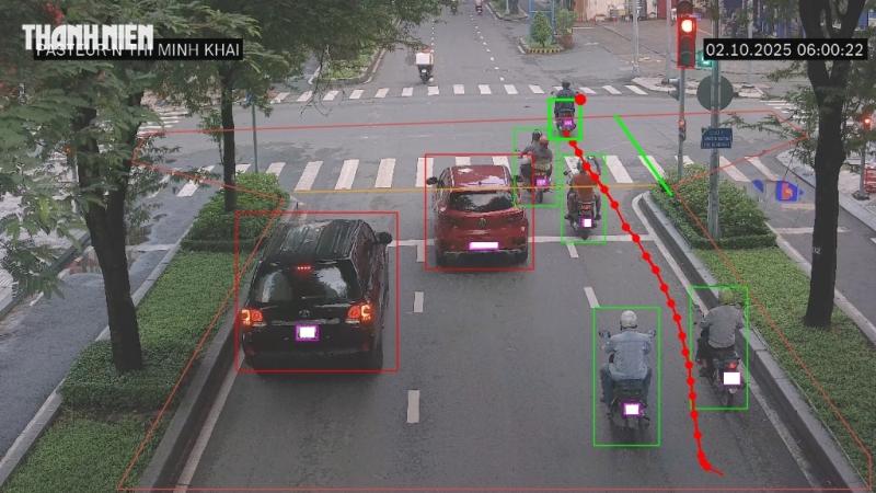 Top 5 lỗi vi phạm giao thông bị camera AI phạt nguội nhiều nhất ở TP.HCM - Ảnh 4.