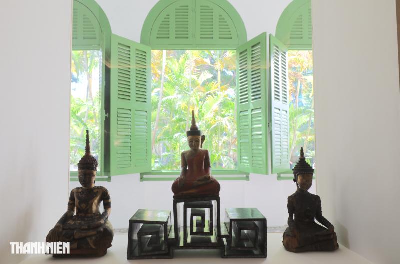 Hé lộ những hiện vật nội thất trăm tuổi bên trong Dinh thự Pháp ở TP.HCM - Ảnh 13.
