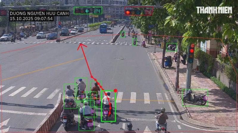 Danh sách lỗi vi phạm camera AI đường Nguyễn Hữu Cảnh 'soi': Tài xế không ngờ - Ảnh 2.