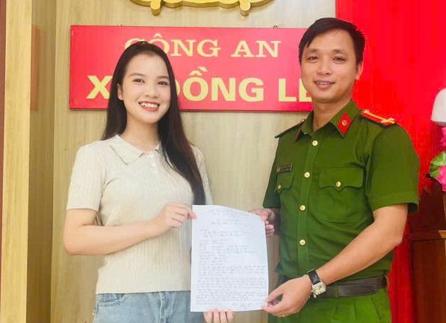 Vừa hoàn thành nhiệm vụ A80, thiếu nữ Quảng Trị viết đơn tham gia nghĩa vụ CAND- Ảnh 1.