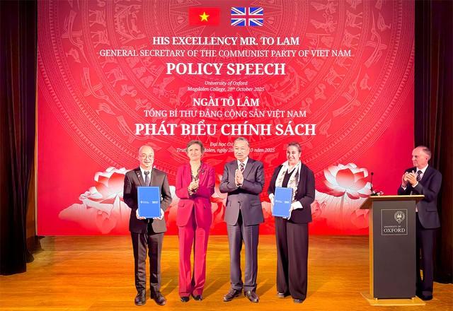 Viện nghiên cứu Tâm Anh và Đại học Oxford hợp tác đào tạo, nghiên cứu - Ảnh 1.