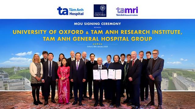 Viện nghiên cứu Tâm Anh và Đại học Oxford hợp tác đào tạo, nghiên cứu - Ảnh 4.