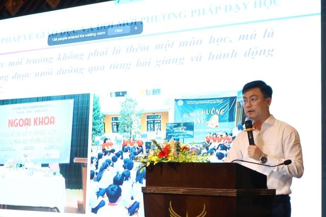 'Biến mỗi học sinh thành một đại sứ môi trường đích thực' - Ảnh 2.