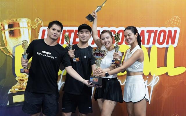 Tranh tài hấp dẫn ở giải pickleball UAP 2025- Ảnh 1.