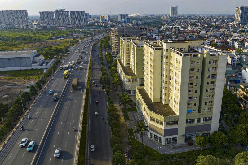Hiện trạng khu đất tái định cư cho người dân ven hồ Hoàn Kiếm sau khi di dời- Ảnh 1.