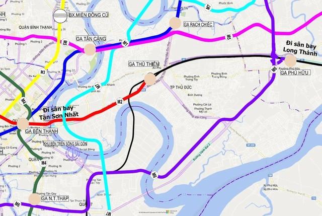 TP.HCM trình Chính phủ phương án làm metro nối sân bay Long Thành - Tân Sơn Nhất - Ảnh 1.