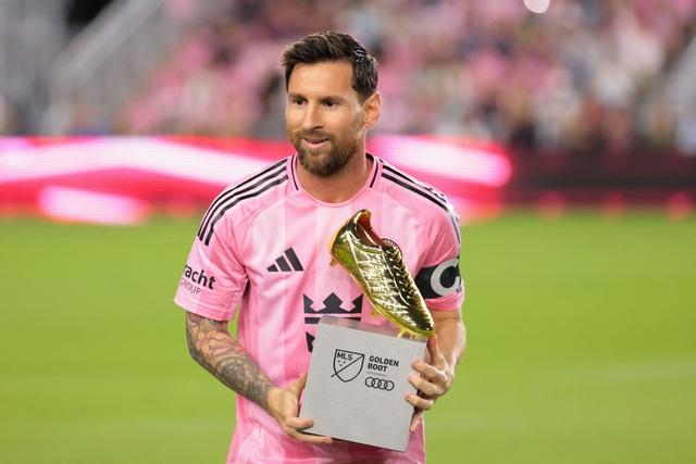 Messi ghi ngay cú đúp sau bản hợp đồng mới, Inter Miami thẳng tiến ở MLS Cup- Ảnh 1.