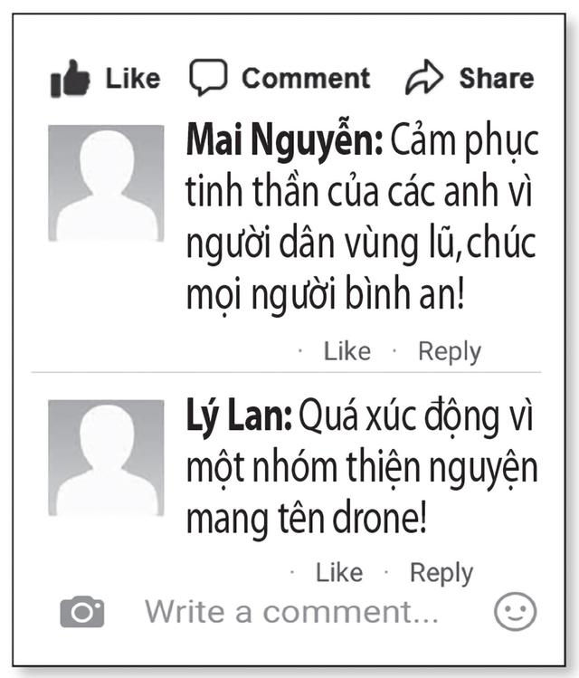 Nhóm phi công drone tiếp tế vùng lũ - Ảnh 3.