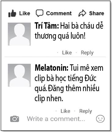 Bà nội U . 90 Học tiếng Đức cùng cháu gái tạo nên hiện tượng mạng xã hội - Ảnh 3.