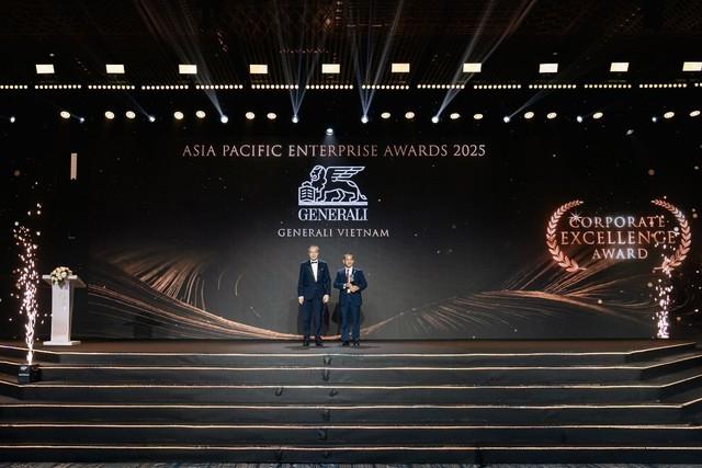 Generali Việt Nam lập ‘hat-trick’ 03 giải thưởng tại Asia Pacific Enterprise Awards 2025 - Ảnh 3.