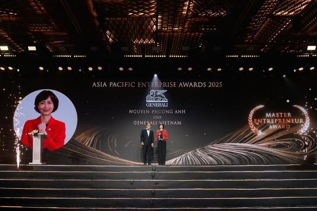 Generali Việt Nam lập ‘hat-trick’ 03 giải thưởng tại Asia Pacific Enterprise Awards 2025 - Ảnh 5.