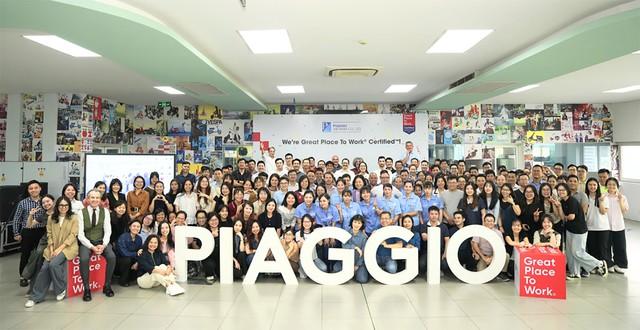Piaggio Việt Nam đạt Great Place To Work 2025, đề cao giá trị con người- Ảnh 1.