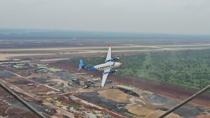 Sân bay Long Thành hoàn tất bay hiệu chuẩn giai đoạn 2- Ảnh 1.